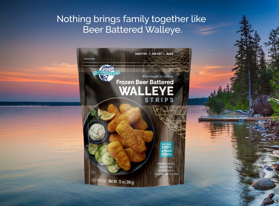 Beer Battered Walleye Strips Freshwater Fish Marketing Corporation